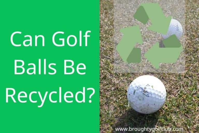 Can Golf Balls Be Recycled