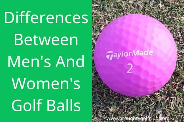 Differences Between Mens And Womens Golf Balls