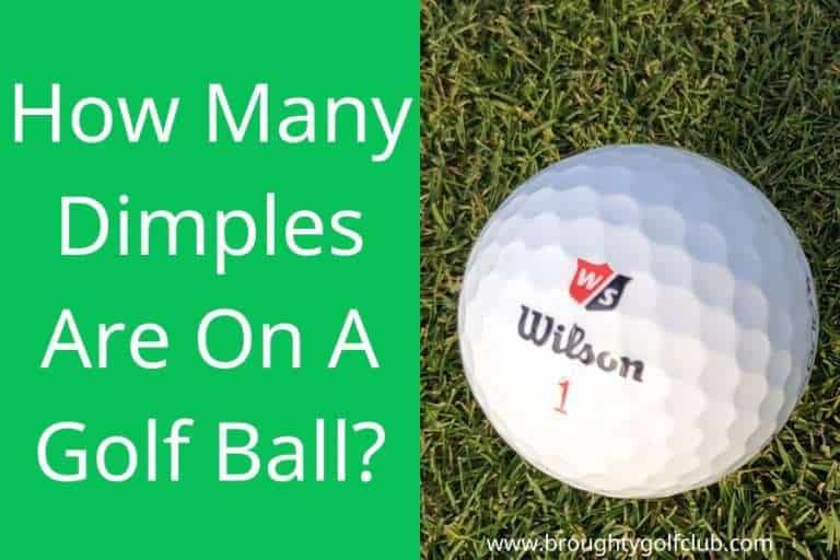 How Many Dimples Are On A Golf Ball