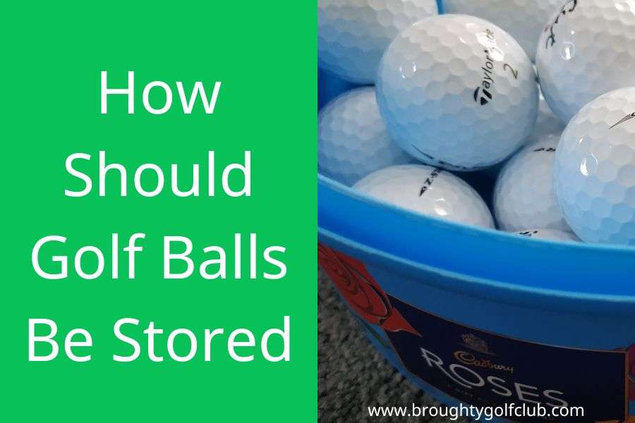 How Should Golf Balls Be Stored