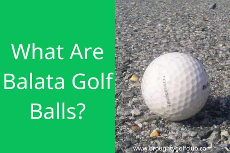 What Are Balata Golf Balls