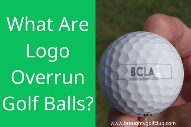 What Are Logo Overrun Golf Balls