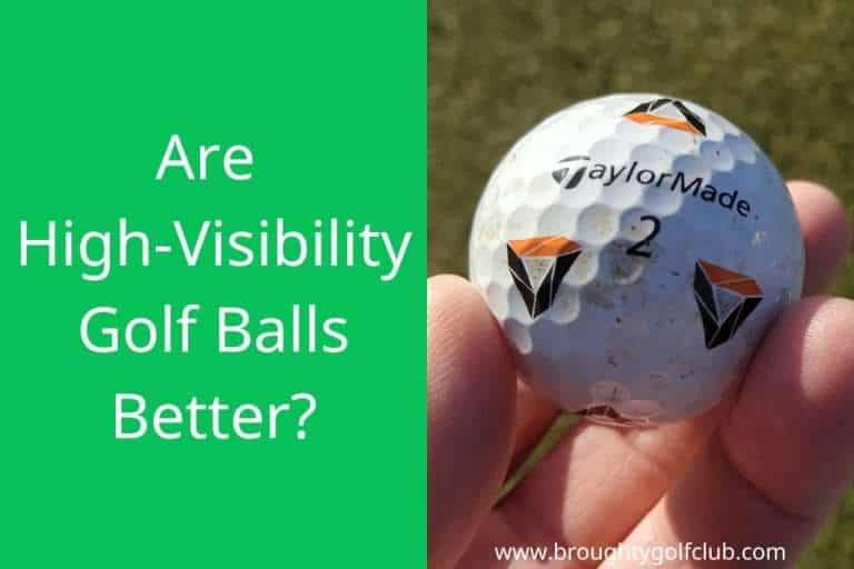 Are High-Visibility Golf Balls Better