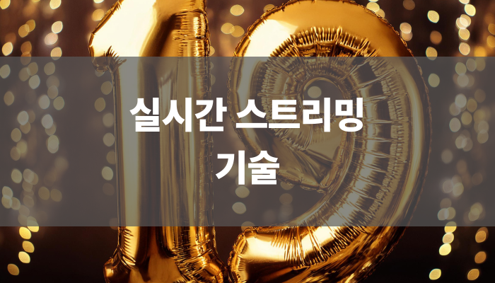 실시간 스트리밍 기술